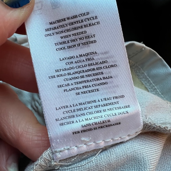 NWOT |•KUT FROM THE KLOTH•| Grey Faux Leather Ruffle Front Jacket Size XL - Picture 12 of 16